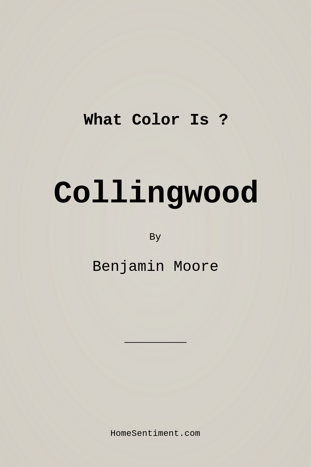 Collingwood OC-28 by Benjamin Moore