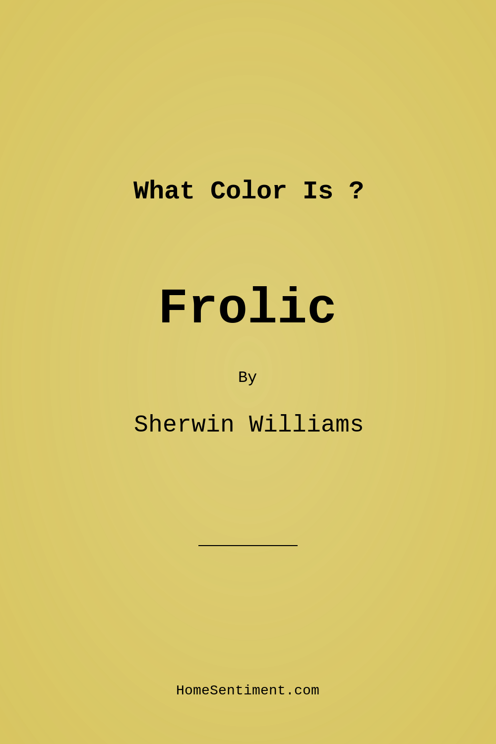 Frolic SW 6703 by Sherwin Williams