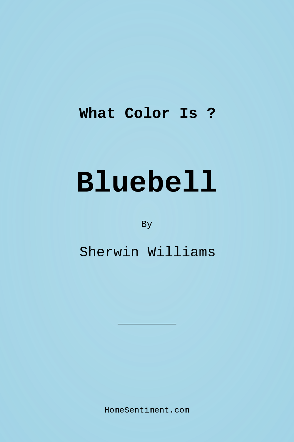 Bluebell SW 6793 by Sherwin Williams