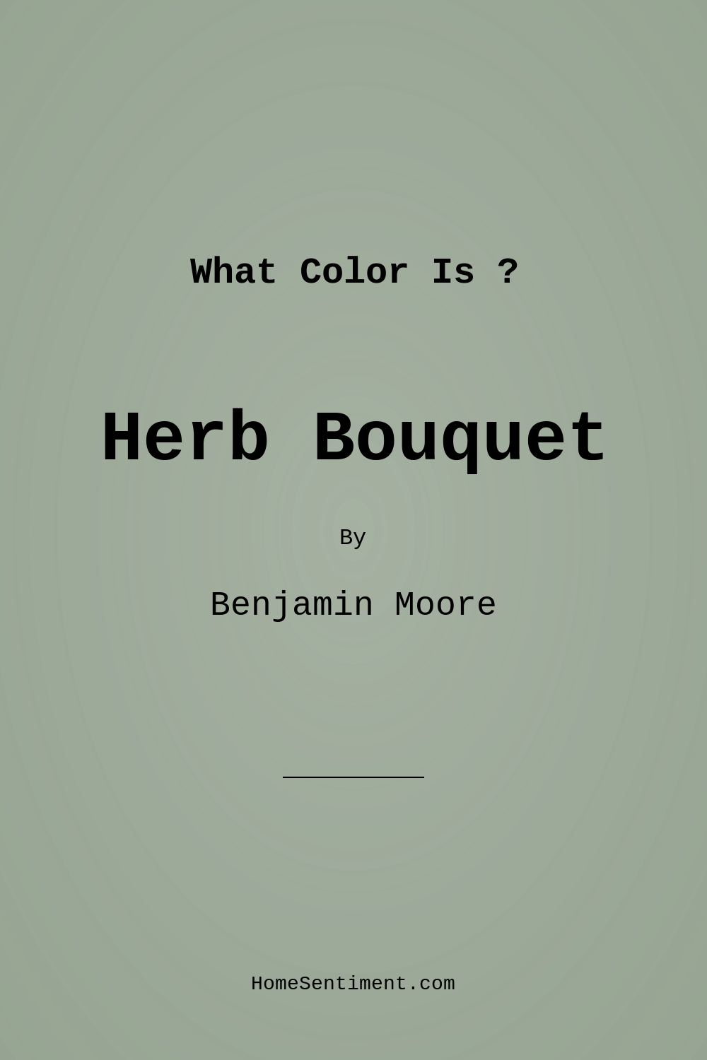 Herb Bouquet 460 by Benjamin Moore