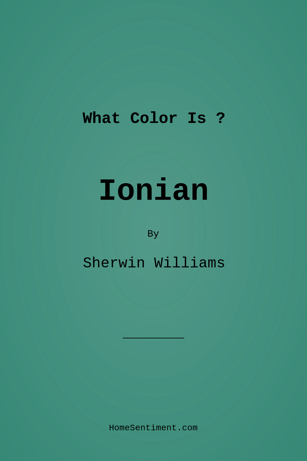 Ionian SW 6754 by Sherwin Williams