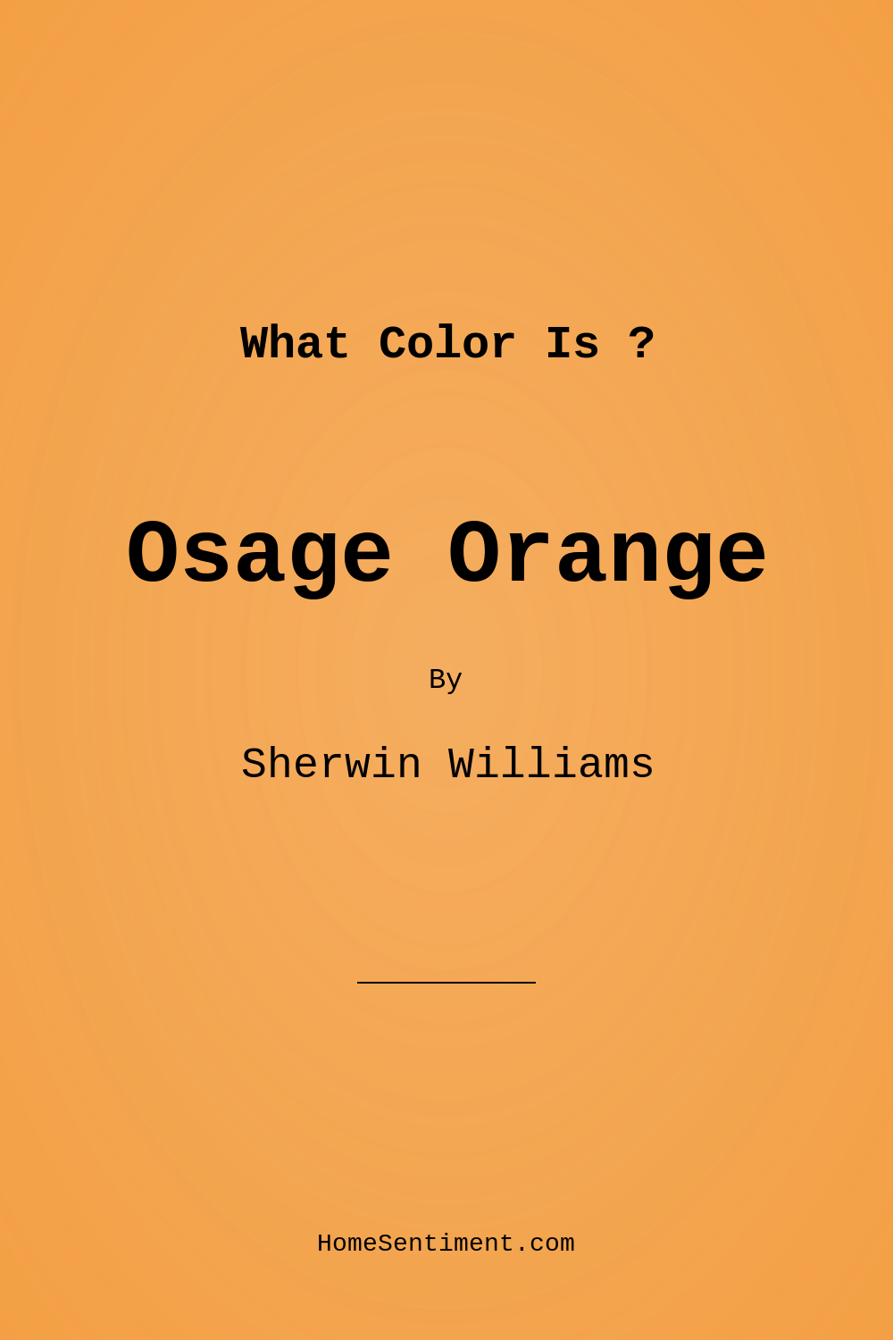 Osage Orange SW 6890 by Sherwin Williams