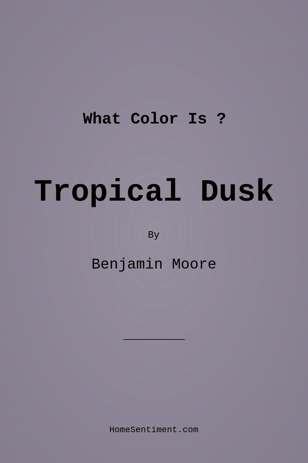 Tropical Dusk 2117-40 by Benjamin Moore