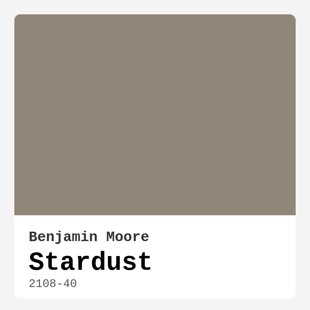 Stardust 2108-40 by Benjamin Moore