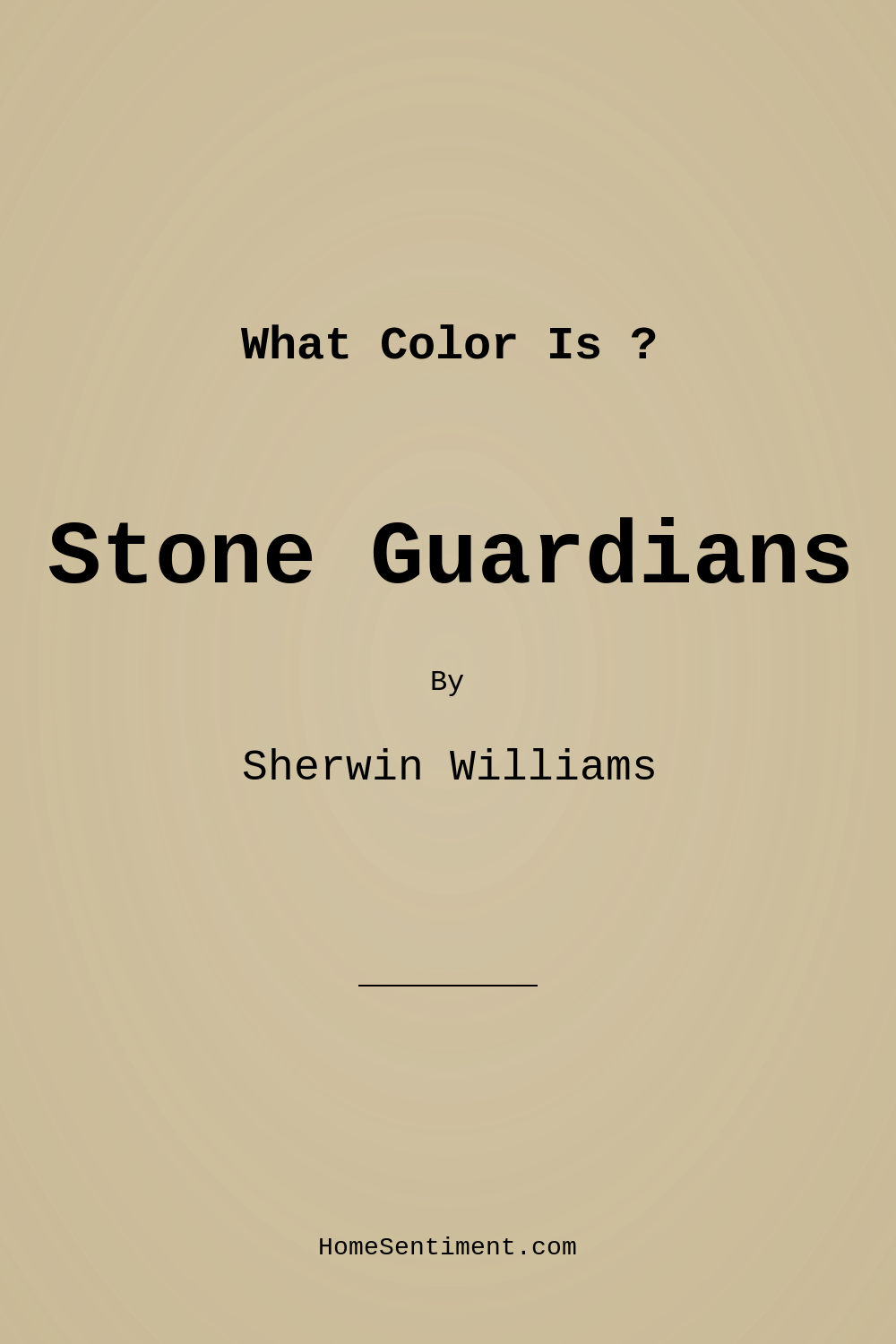 Stone Guardians SW 9531 by Sherwin Williams