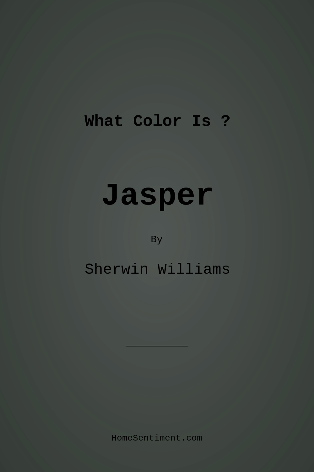 Jasper SW 6216 by Sherwin Williams