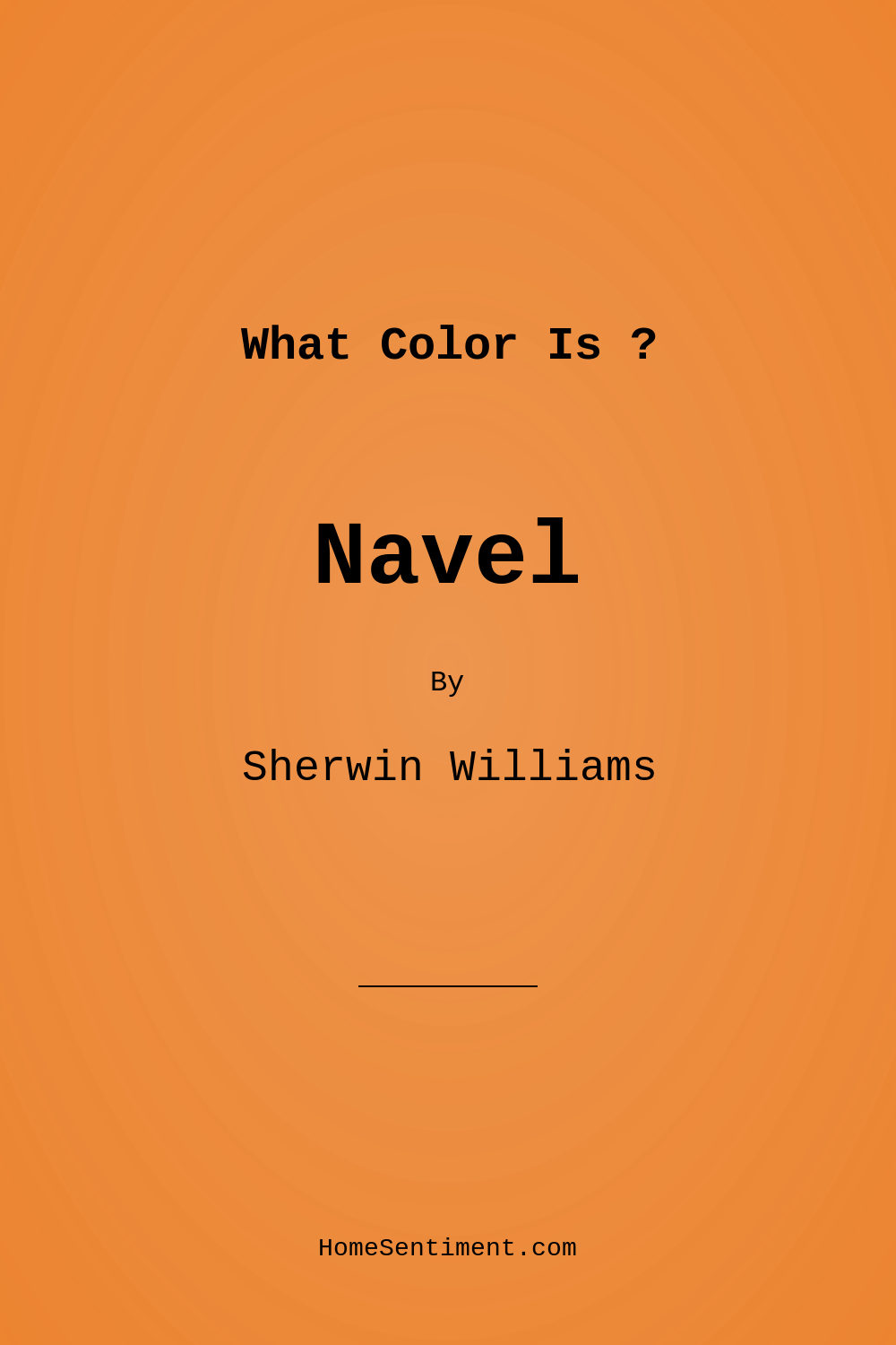 Navel SW 6887 by Sherwin Williams