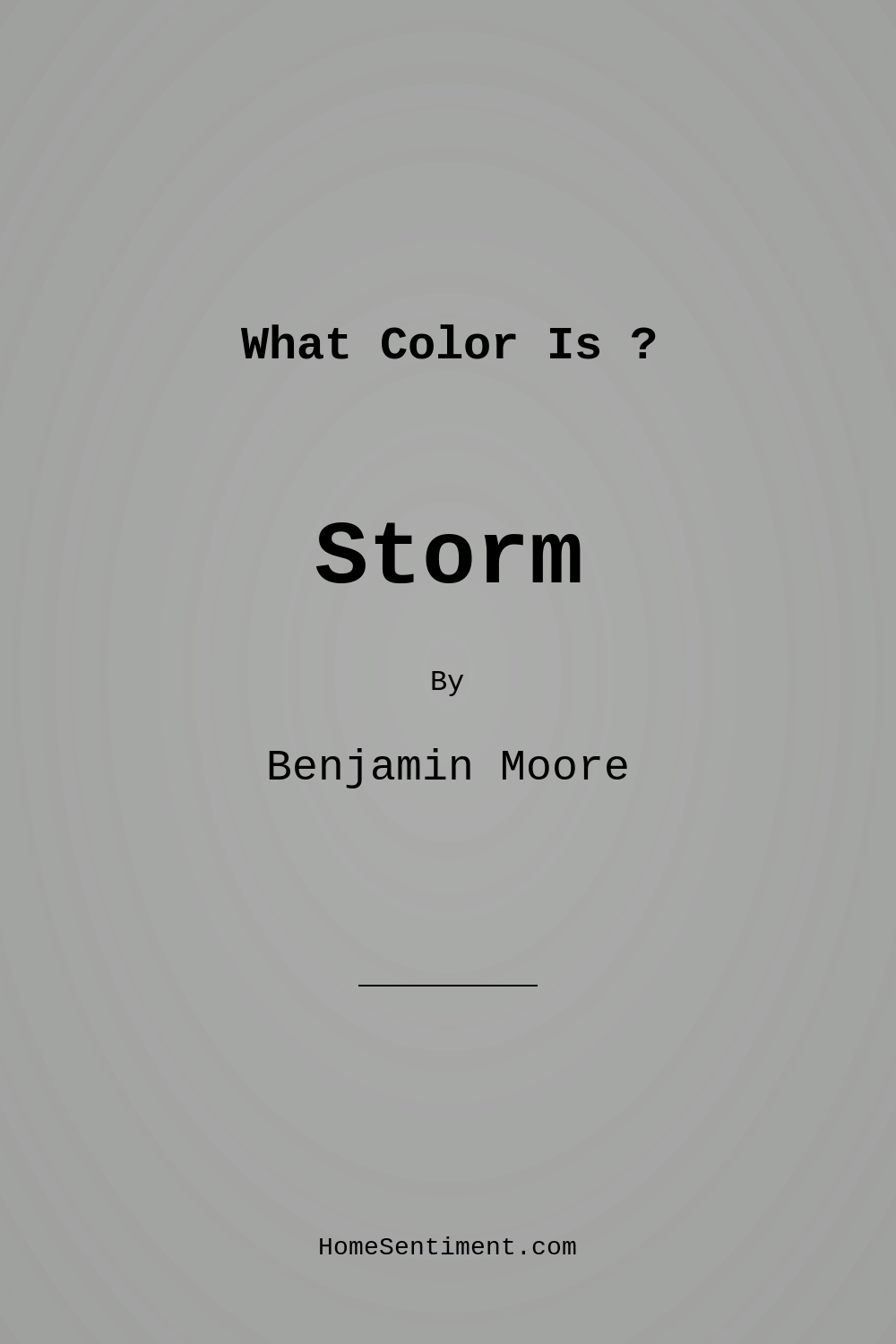 Storm AF-700 by Benjamin Moore