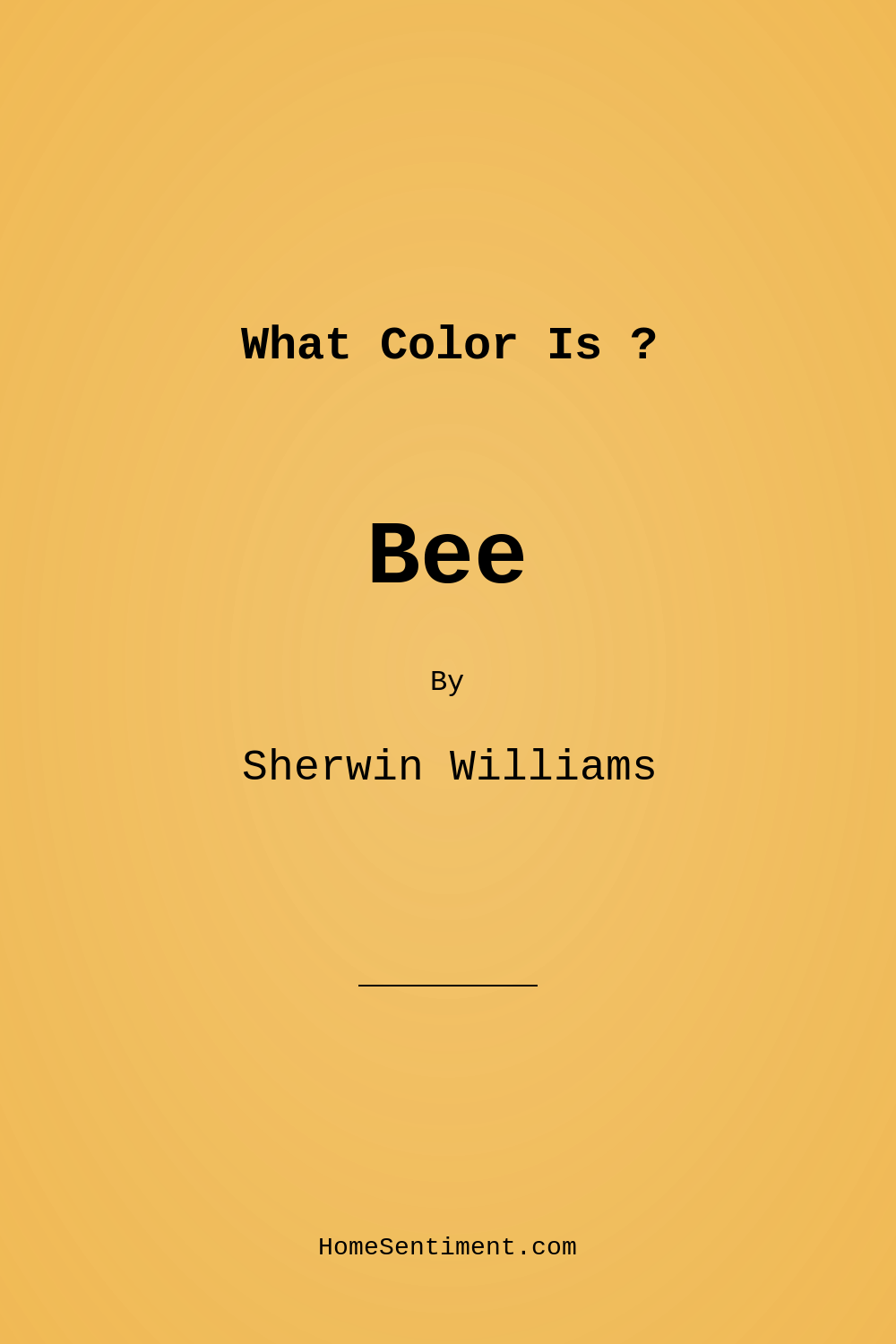 Bee SW 6683 by Sherwin Williams