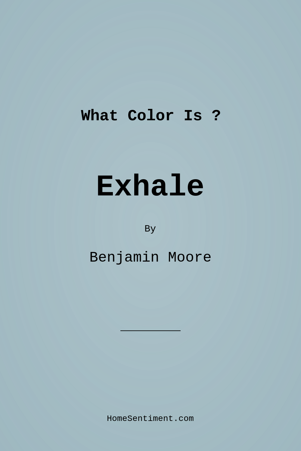 Exhale AF-515 by Benjamin Moore