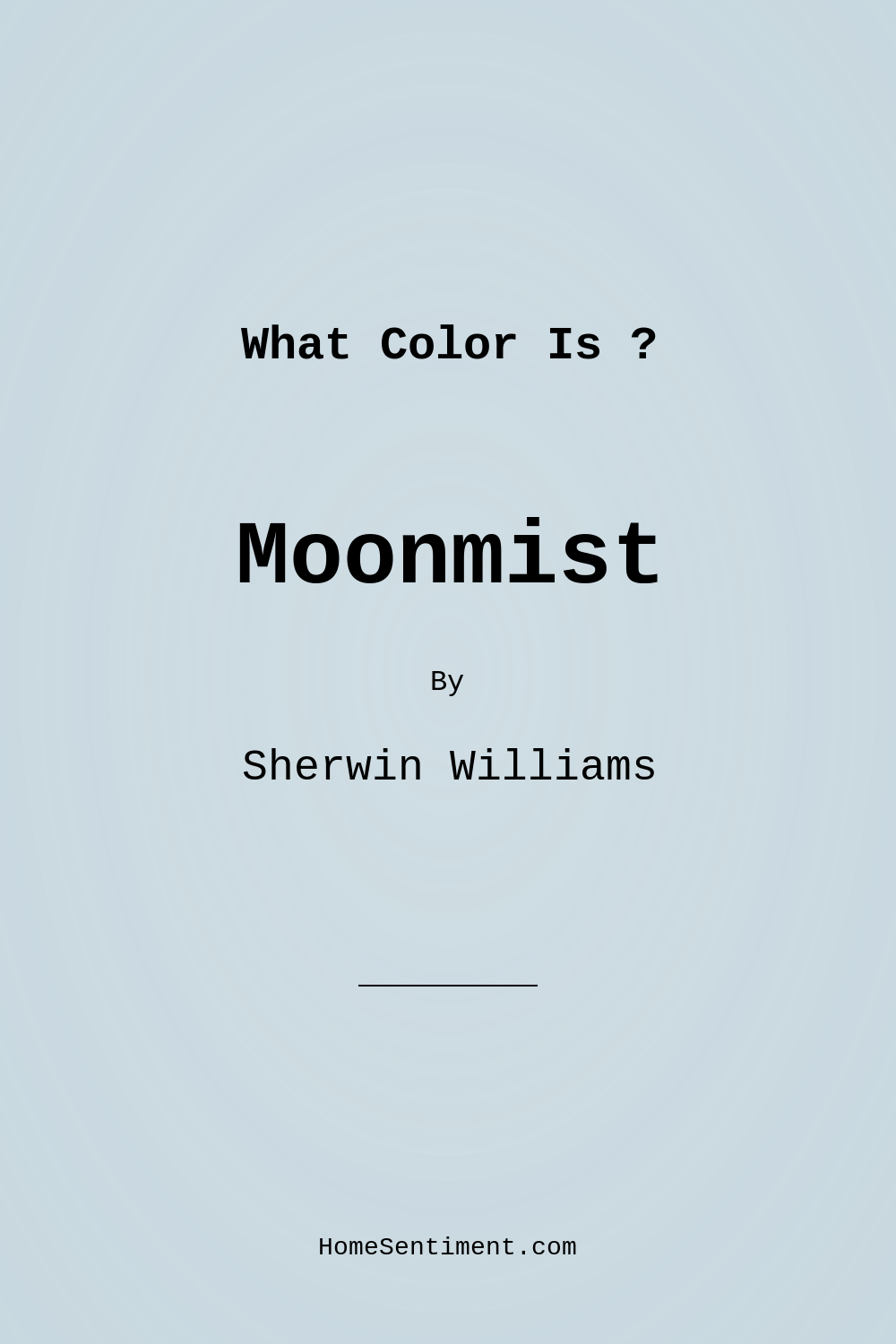 Moonmist SW 9144 by Sherwin Williams