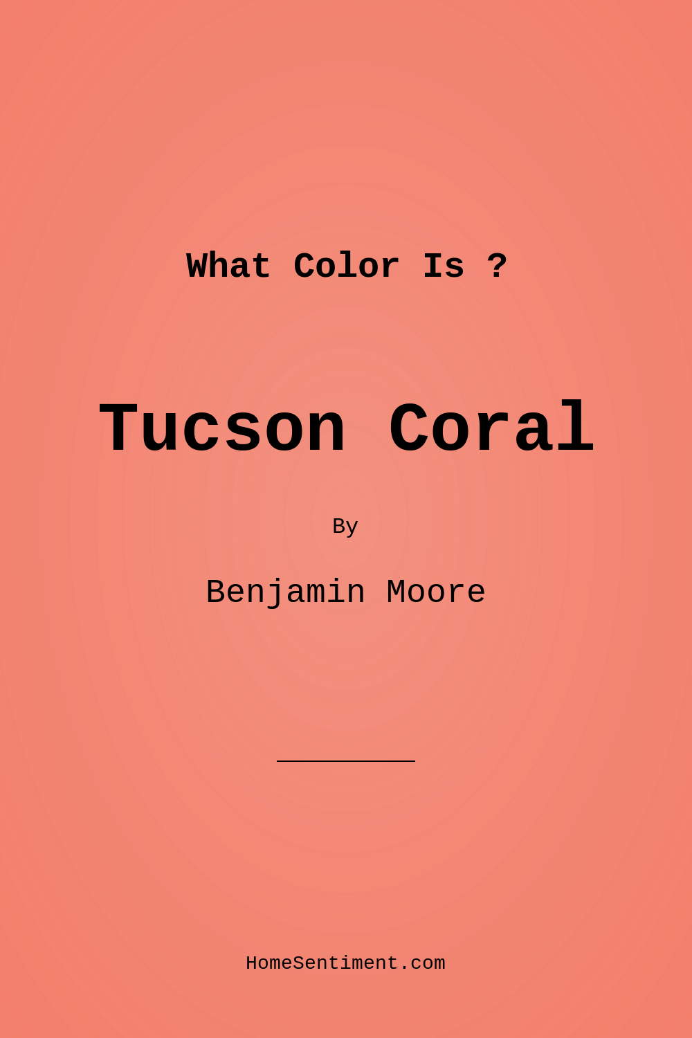 Tucson Coral 5 by Benjamin Moore