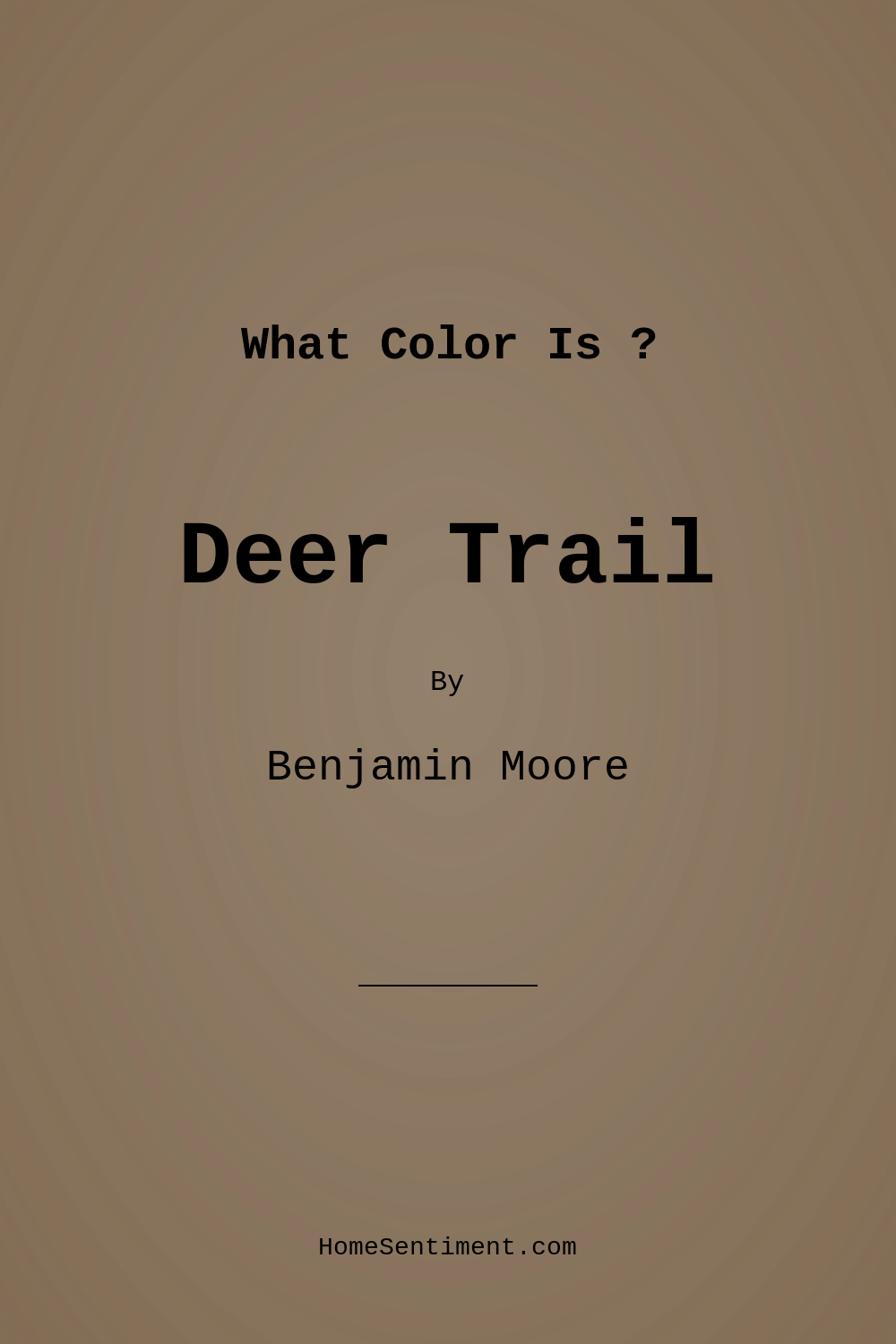 Deer Trail 1036 by Benjamin Moore