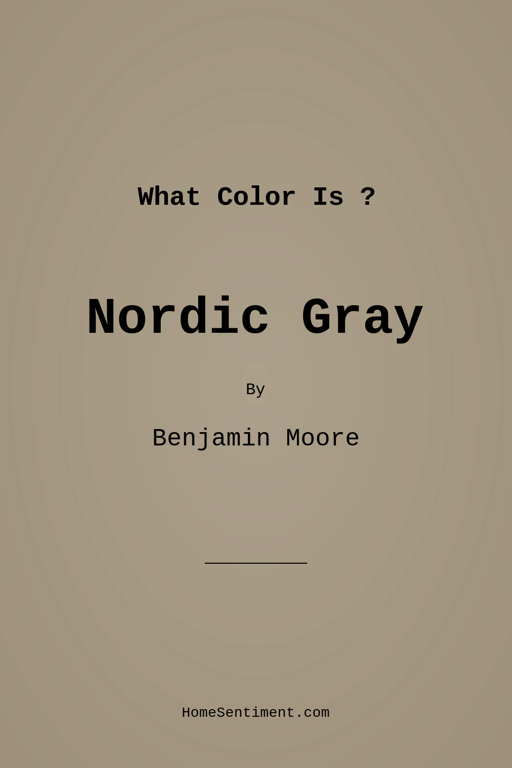Nordic Gray CC-576 by Benjamin Moore