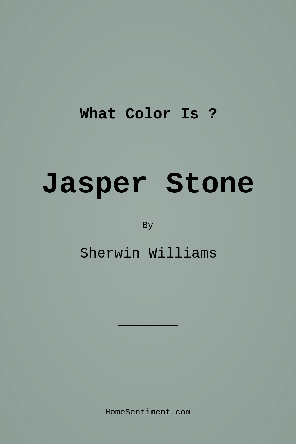 Jasper Stone SW 9133 by Sherwin Williams