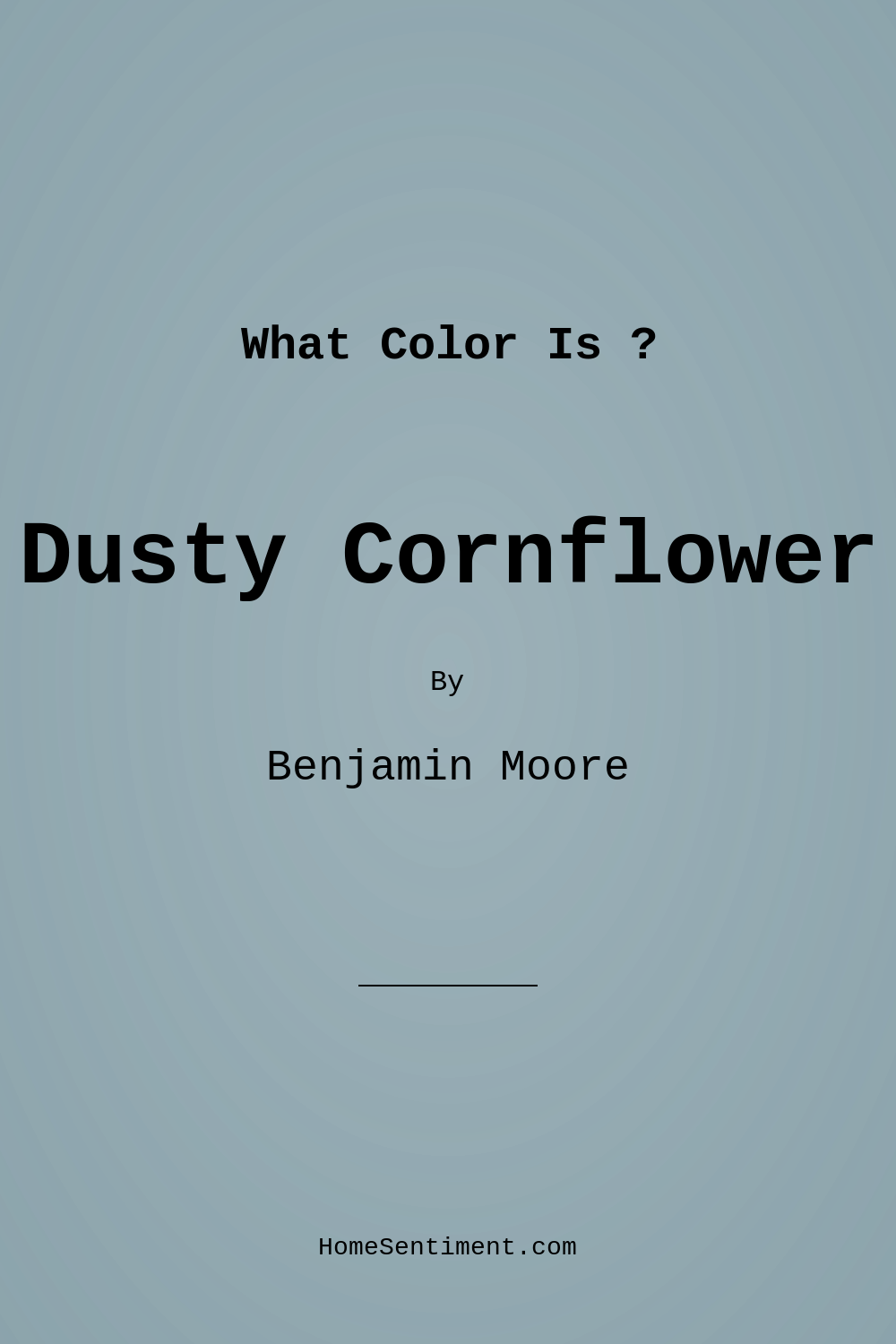 Dusty Cornflower CSP-605 by Benjamin Moore