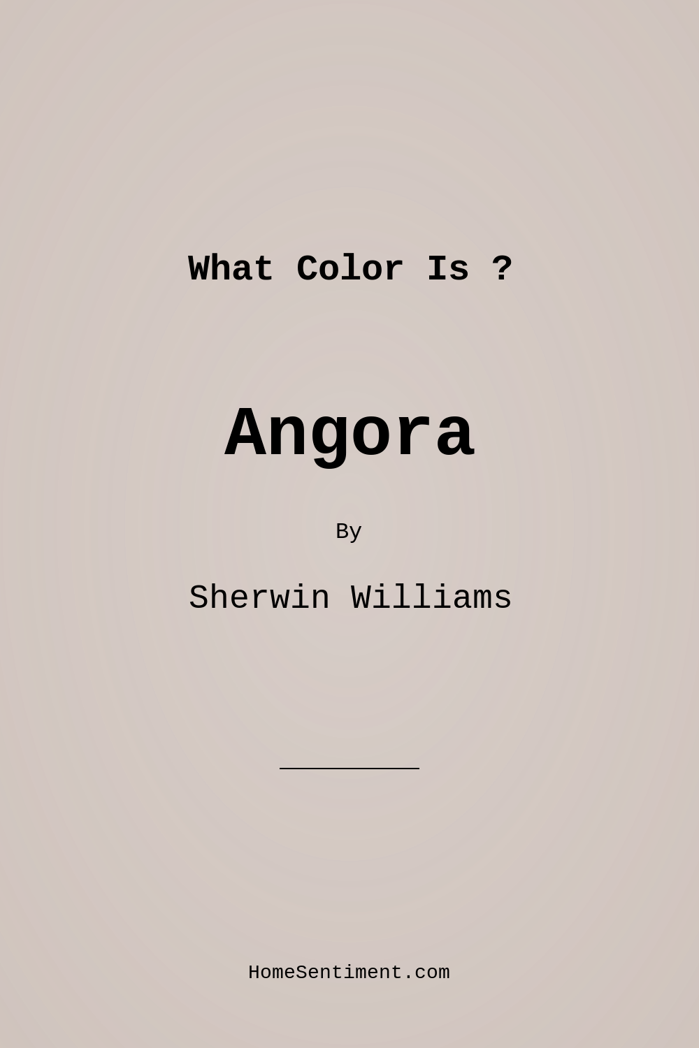 Angora SW 6036 by Sherwin Williams