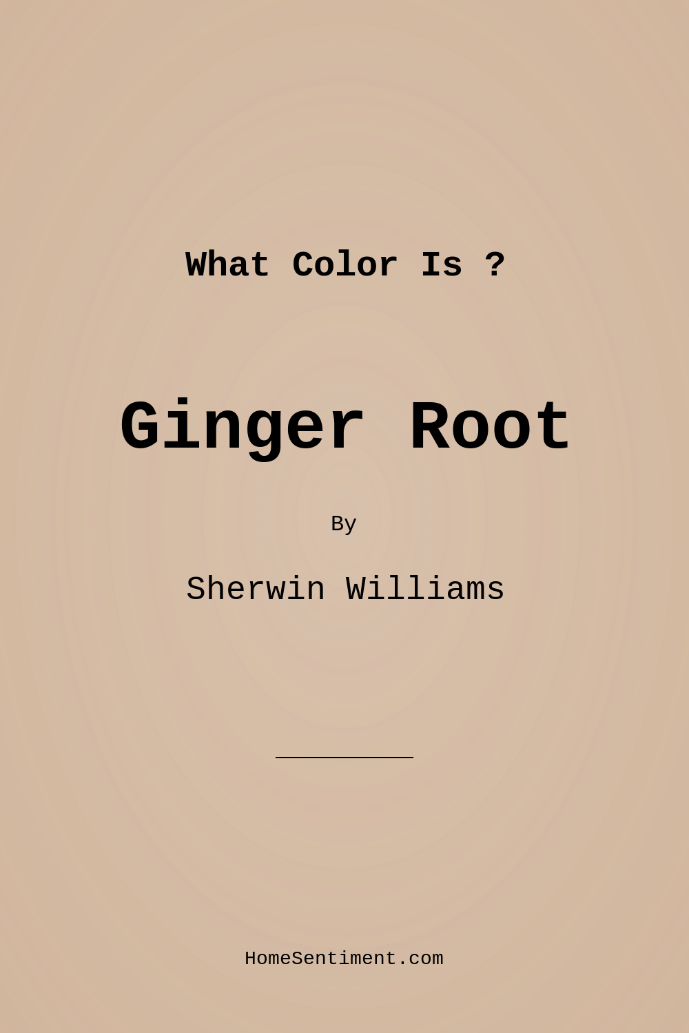 Ginger Root SW 9095 by Sherwin Williams