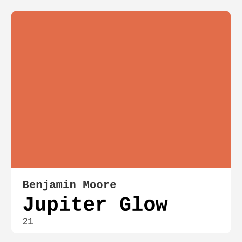 Jupiter Glow 21 by Benjamin Moore
