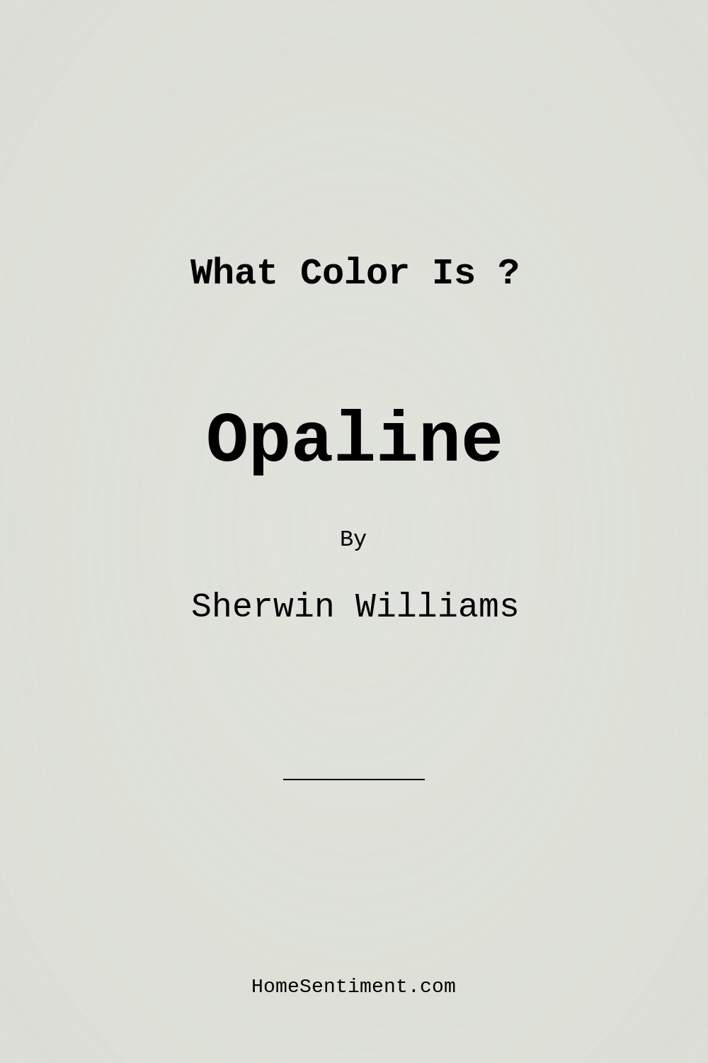 Opaline SW 6189 by Sherwin Williams