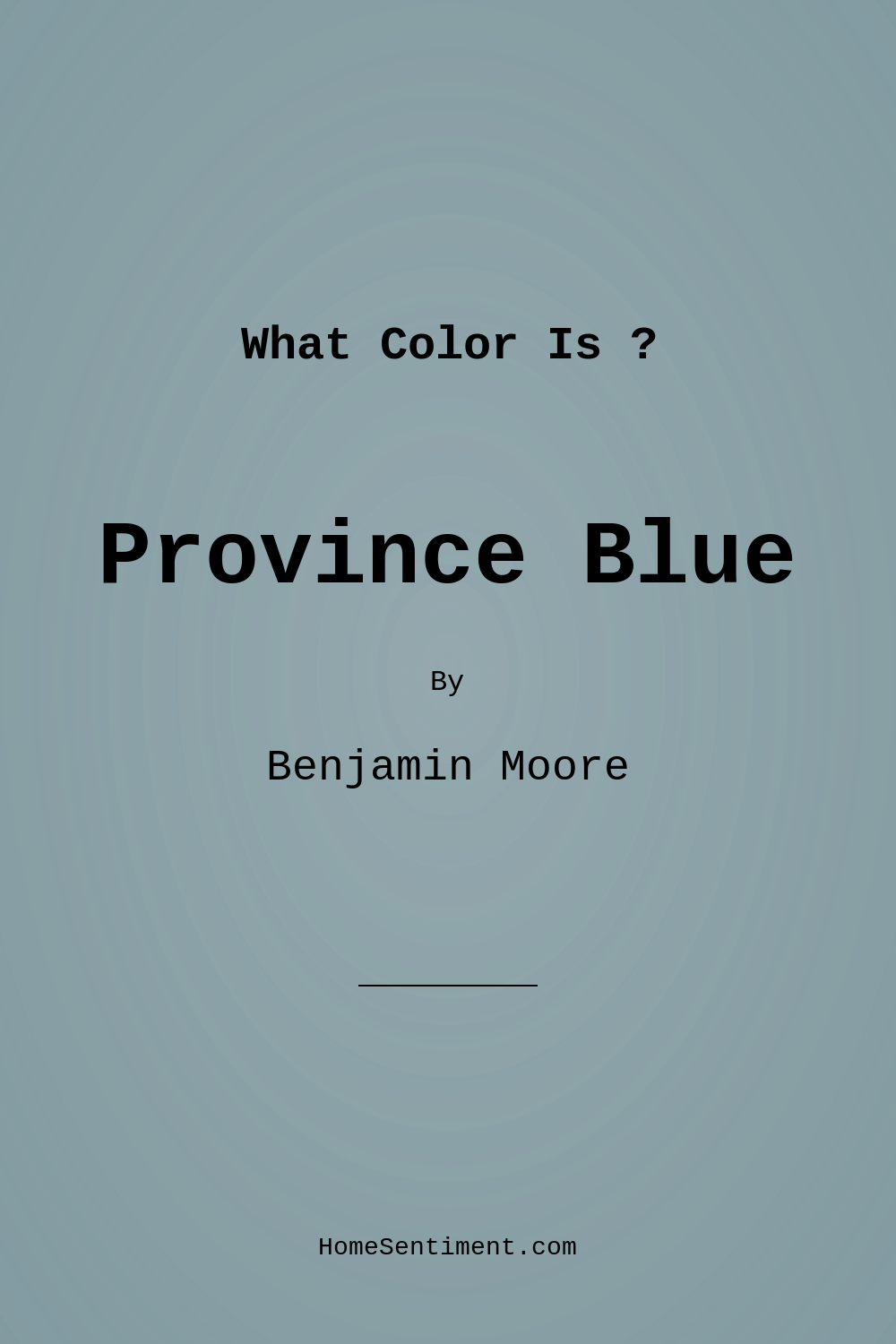 Province Blue 2135-40 by Benjamin Moore