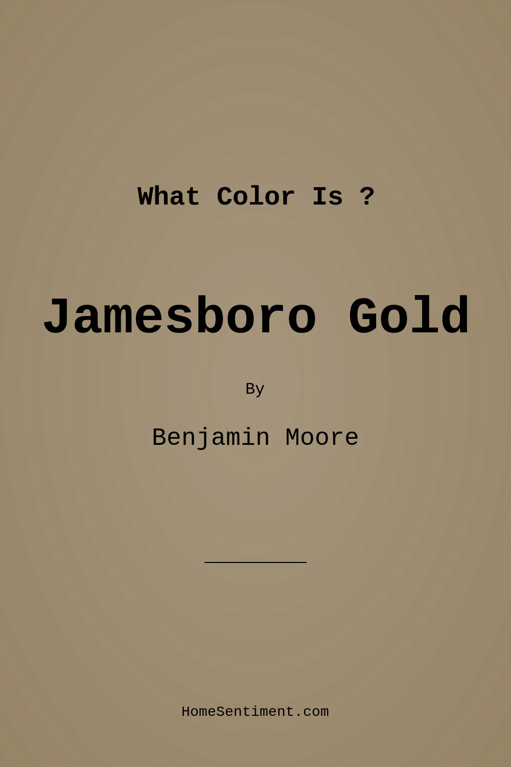 Jamesboro Gold HC-88 by Benjamin Moore