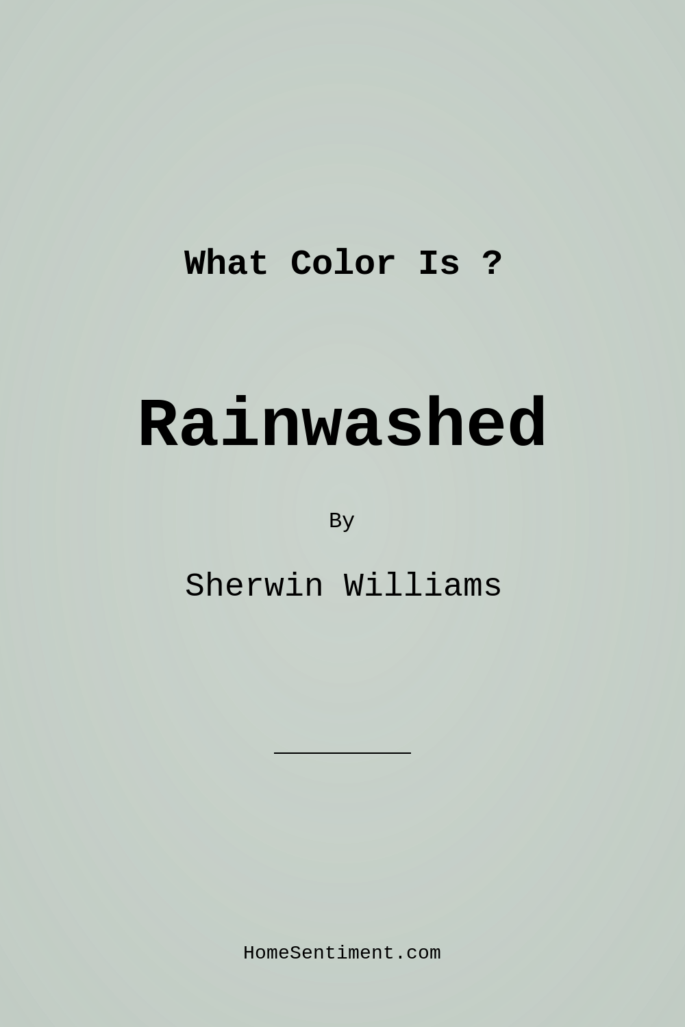 Rainwashed SW 6211 by Sherwin Williams