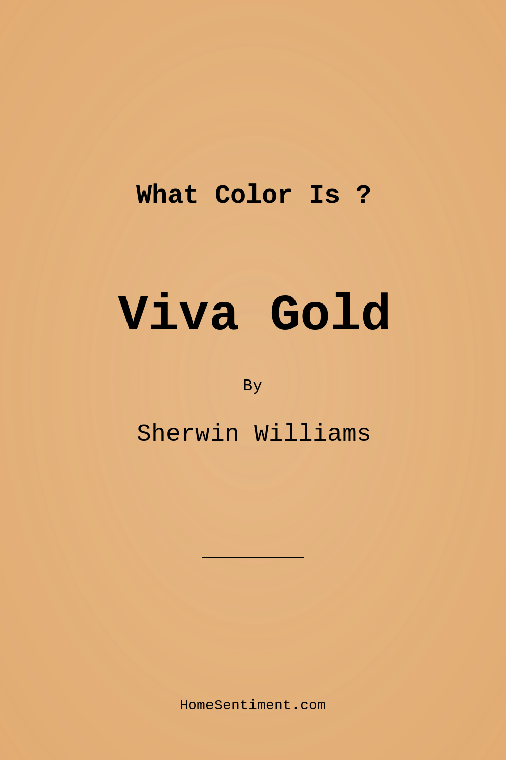 Viva Gold SW 6367 by Sherwin Williams