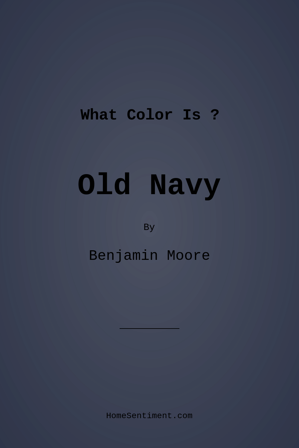 Old Navy 2063-10 by Benjamin Moore