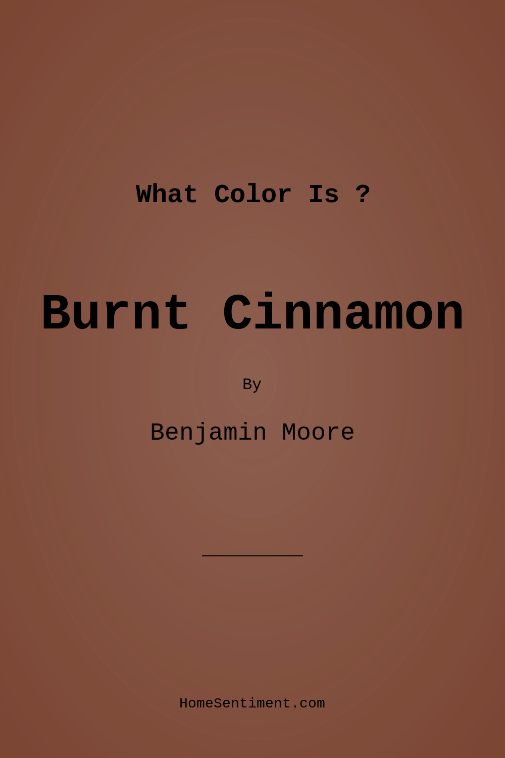 Burnt Cinnamon 2094-10 by Benjamin Moore