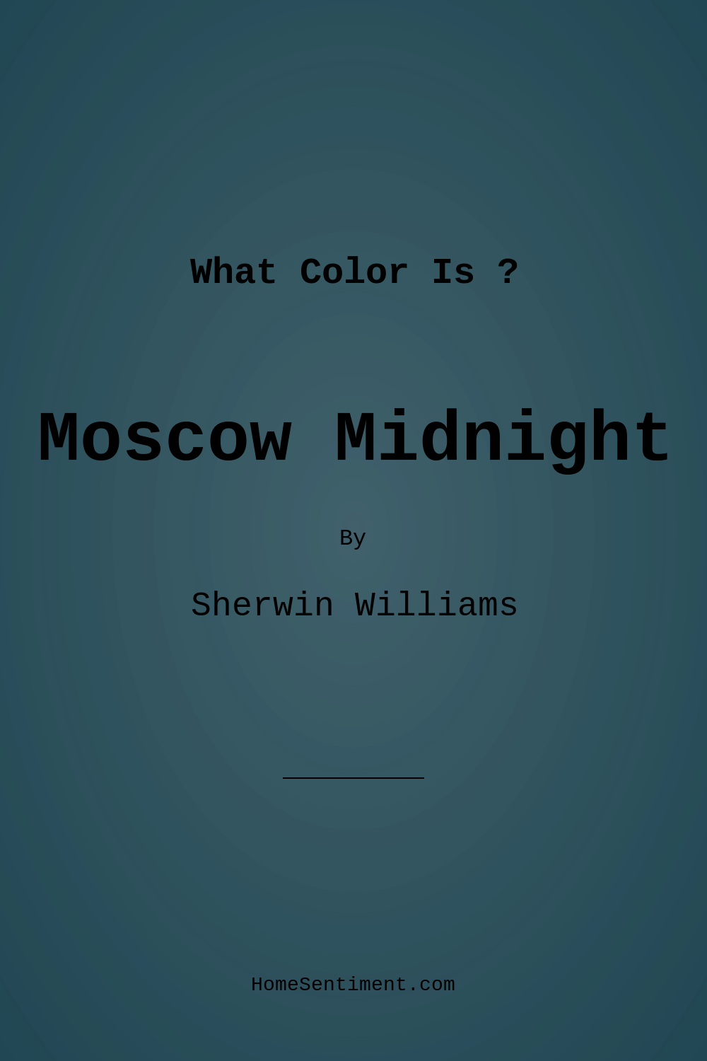 Moscow Midnight SW 9142 by Sherwin Williams