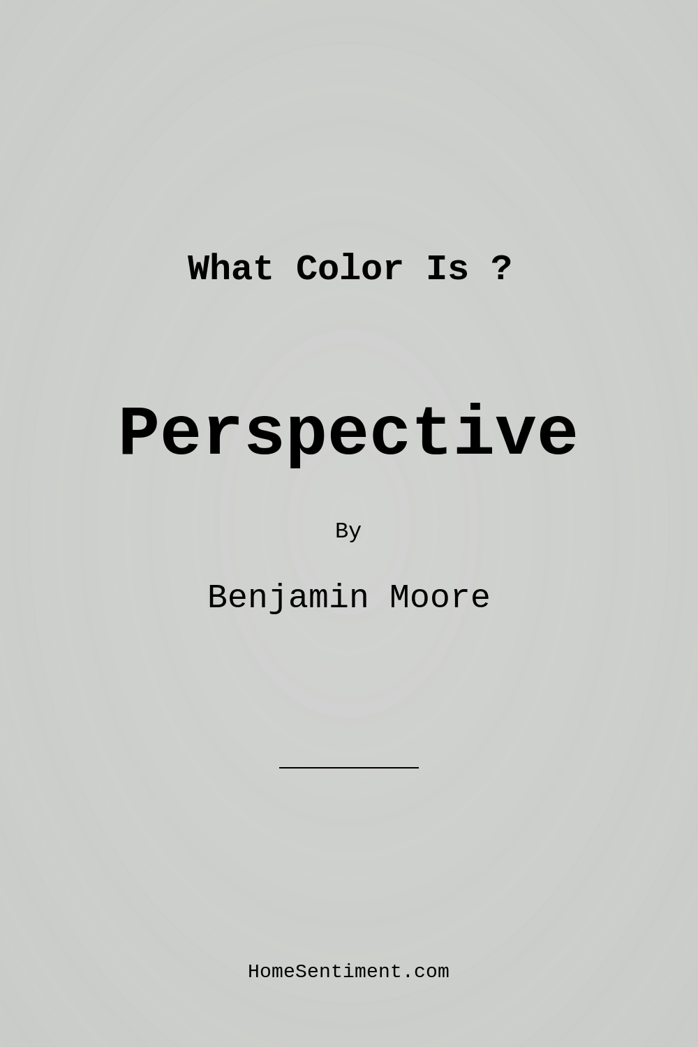 Perspective CSP-5 by Benjamin Moore
