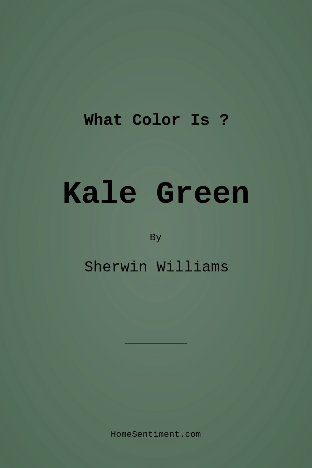 Kale Green SW 6460 by Sherwin Williams