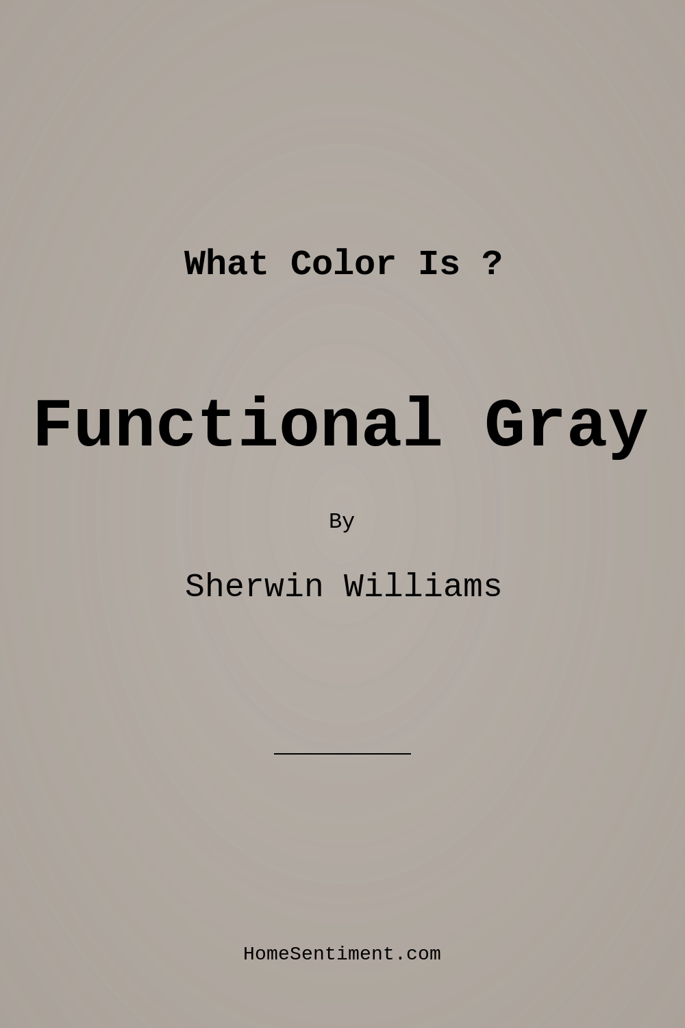Functional Gray SW 7024 by Sherwin Williams