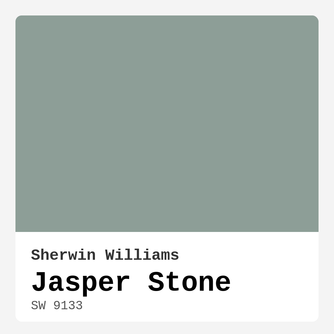 Jasper Stone SW 9133 by Sherwin Williams