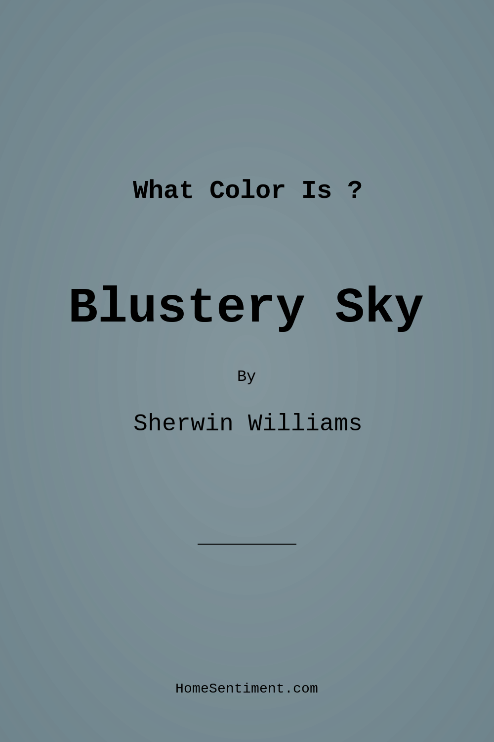 Blustery Sky SW 9140 by Sherwin Williams
