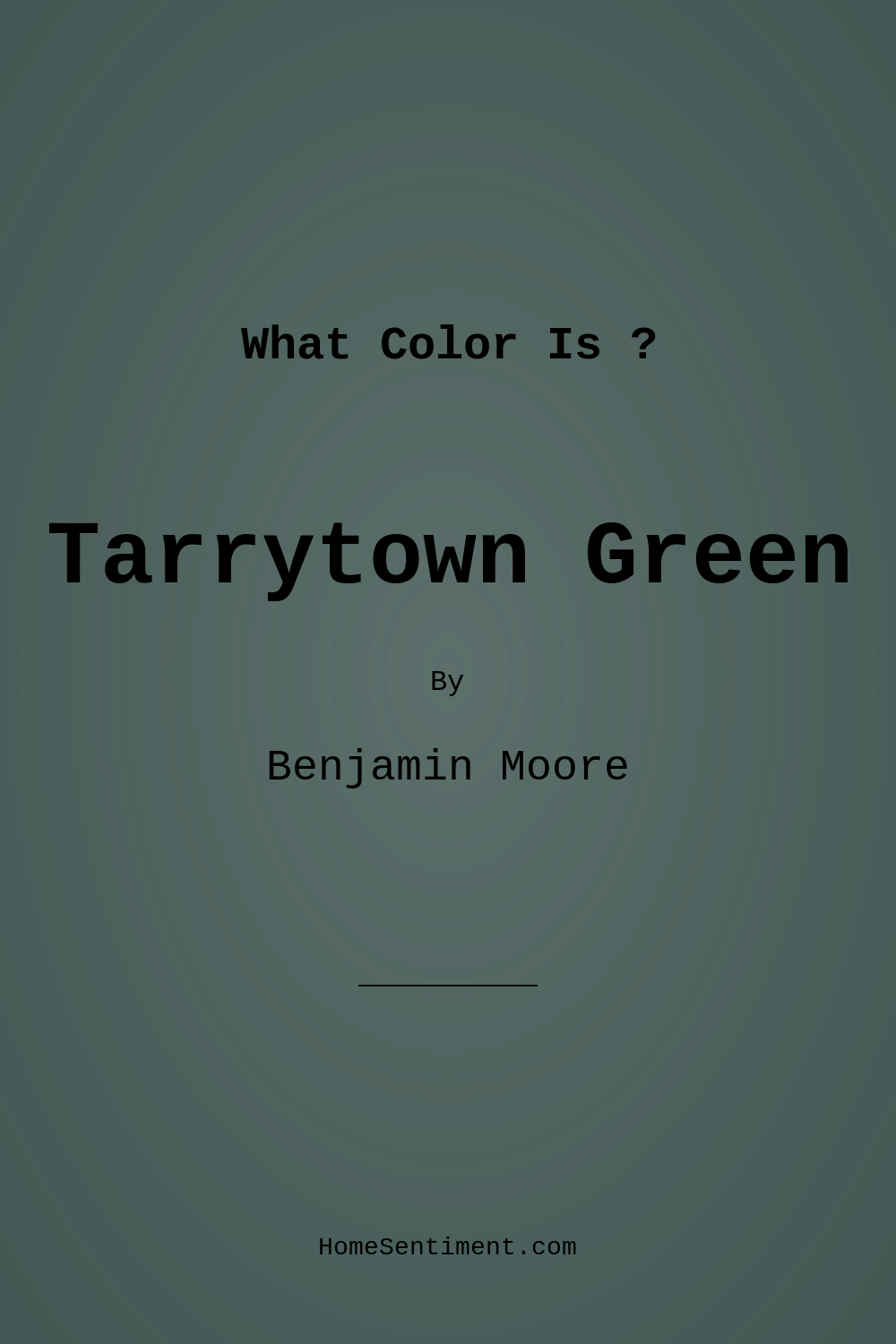 Tarrytown Green HC-134 by Benjamin Moore