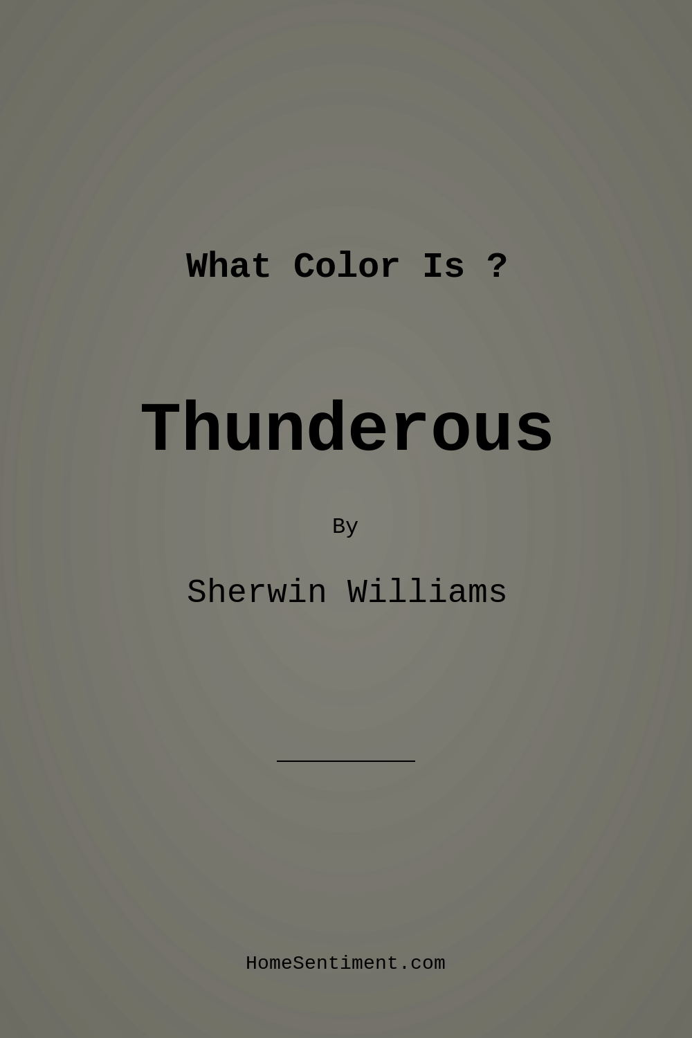 Thunderous SW 6201 by Sherwin Williams