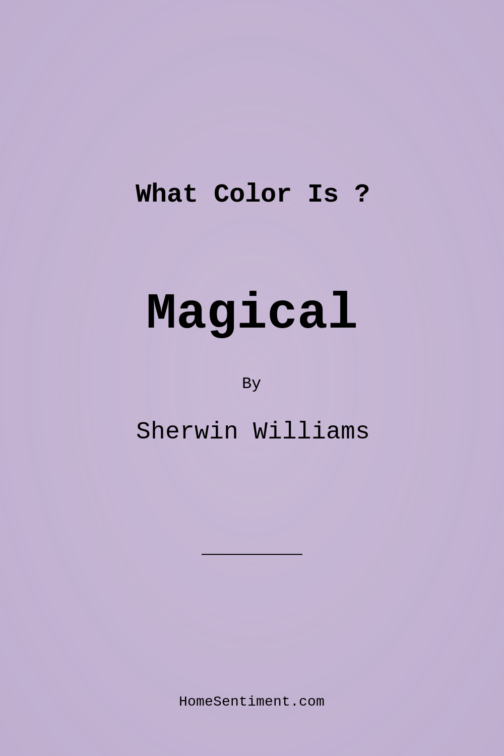 Magical SW 6829 by Sherwin Williams