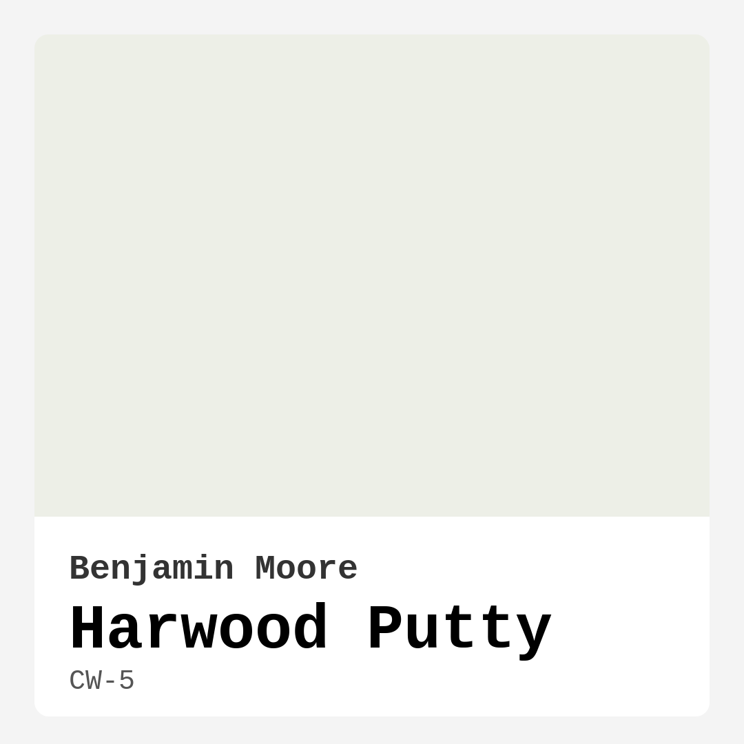 Harwood Putty CW-5 by Benjamin Moore