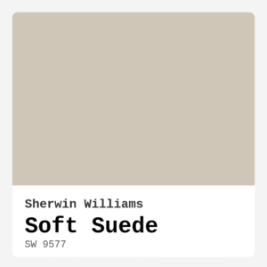 Soft Suede SW 9577 by Sherwin Williams | Paint Reviews, Hues & Finishes ...
