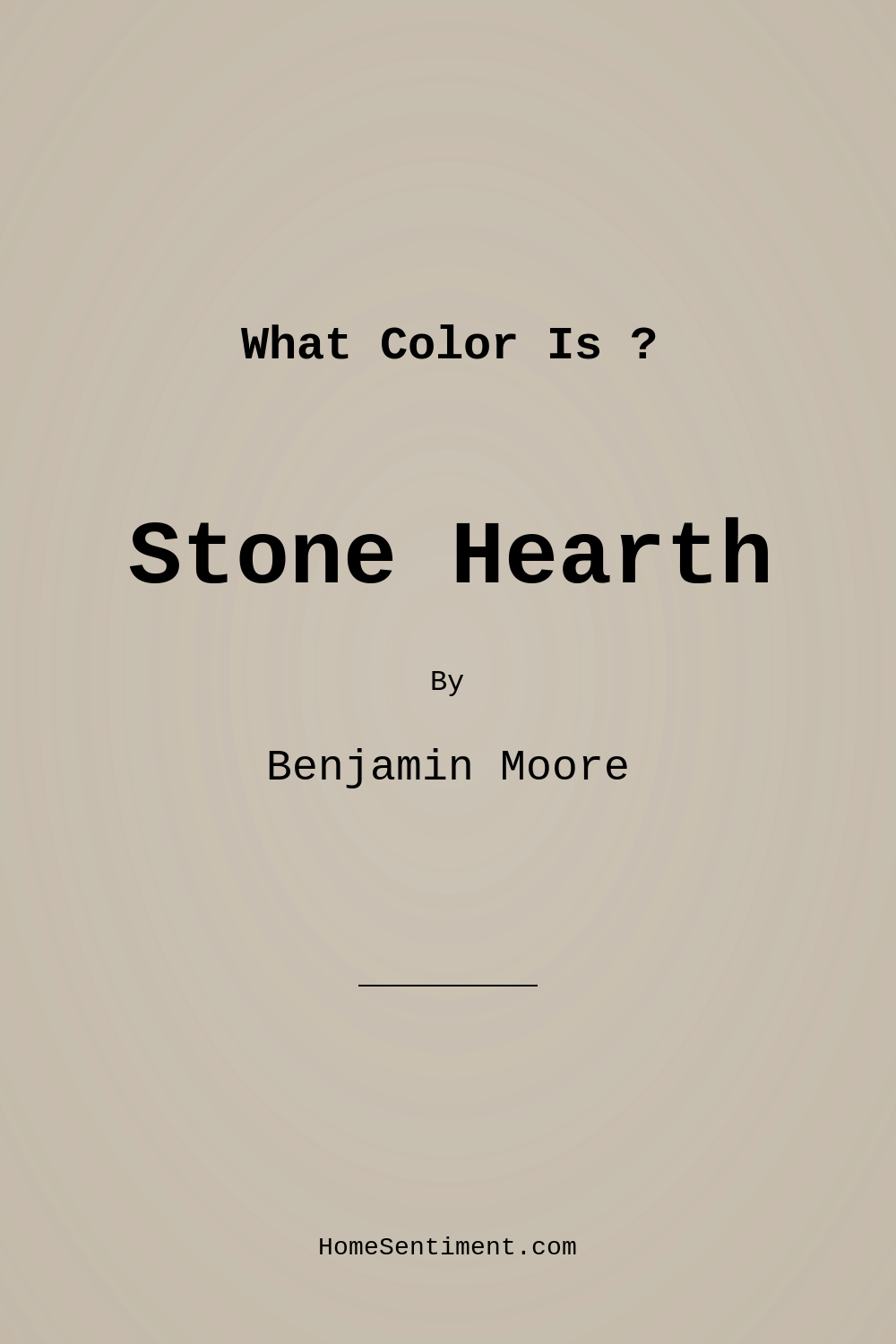Stone Hearth 984 by Benjamin Moore