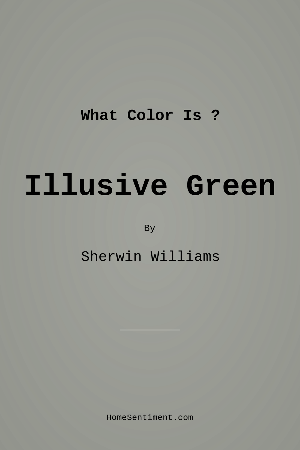 Illusive Green SW 9164 by Sherwin Williams