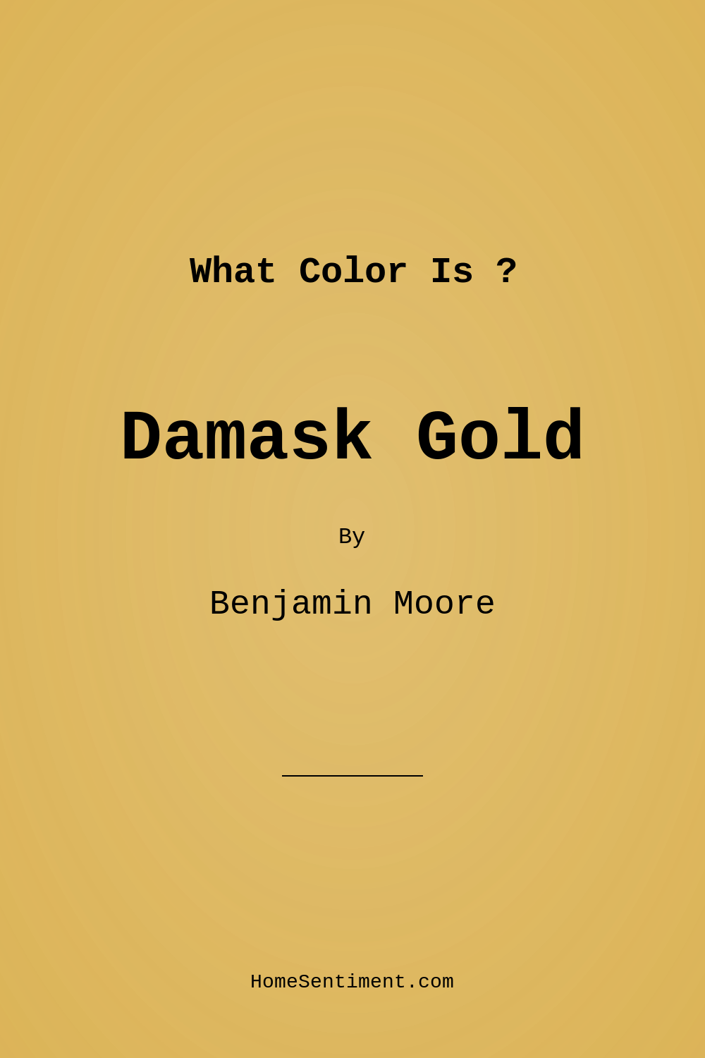 Damask Gold CW-405 by Benjamin Moore