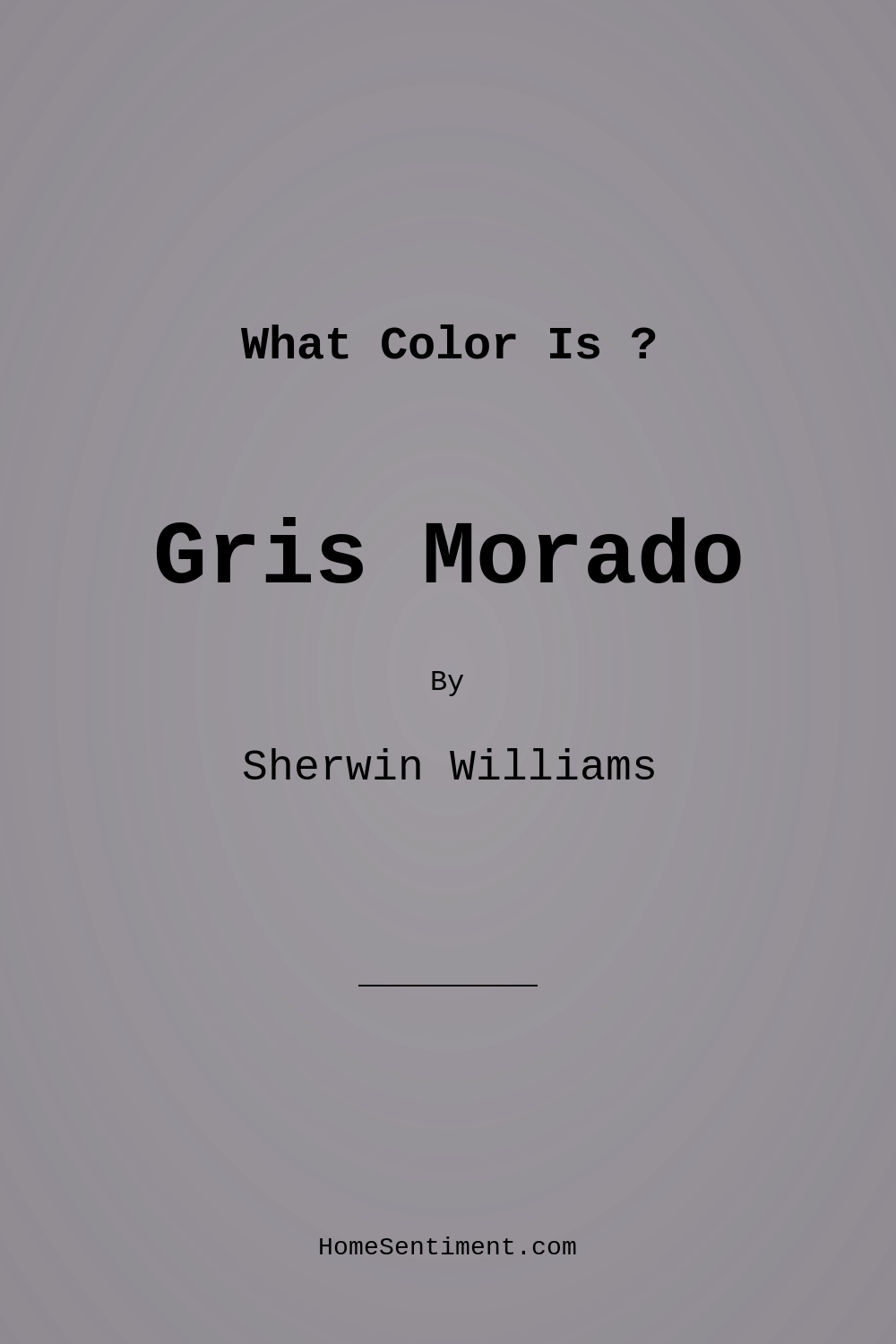 Gris Morado SW 9156 by Sherwin Williams