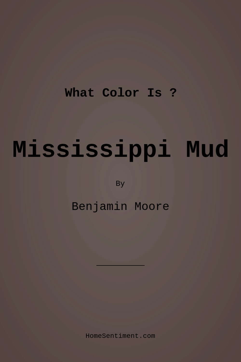 Mississippi Mud 2114-20 by Benjamin Moore