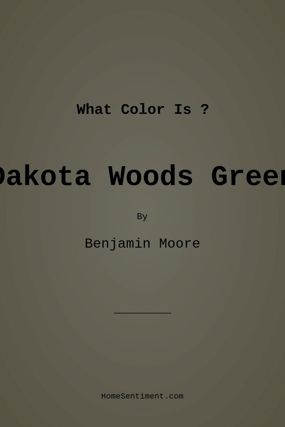 Dakota Woods Green 2139-20 by Benjamin Moore