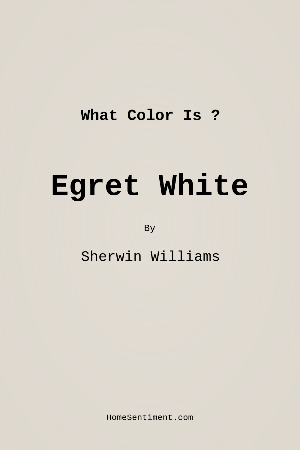 Egret White SW 7570 by Sherwin Williams