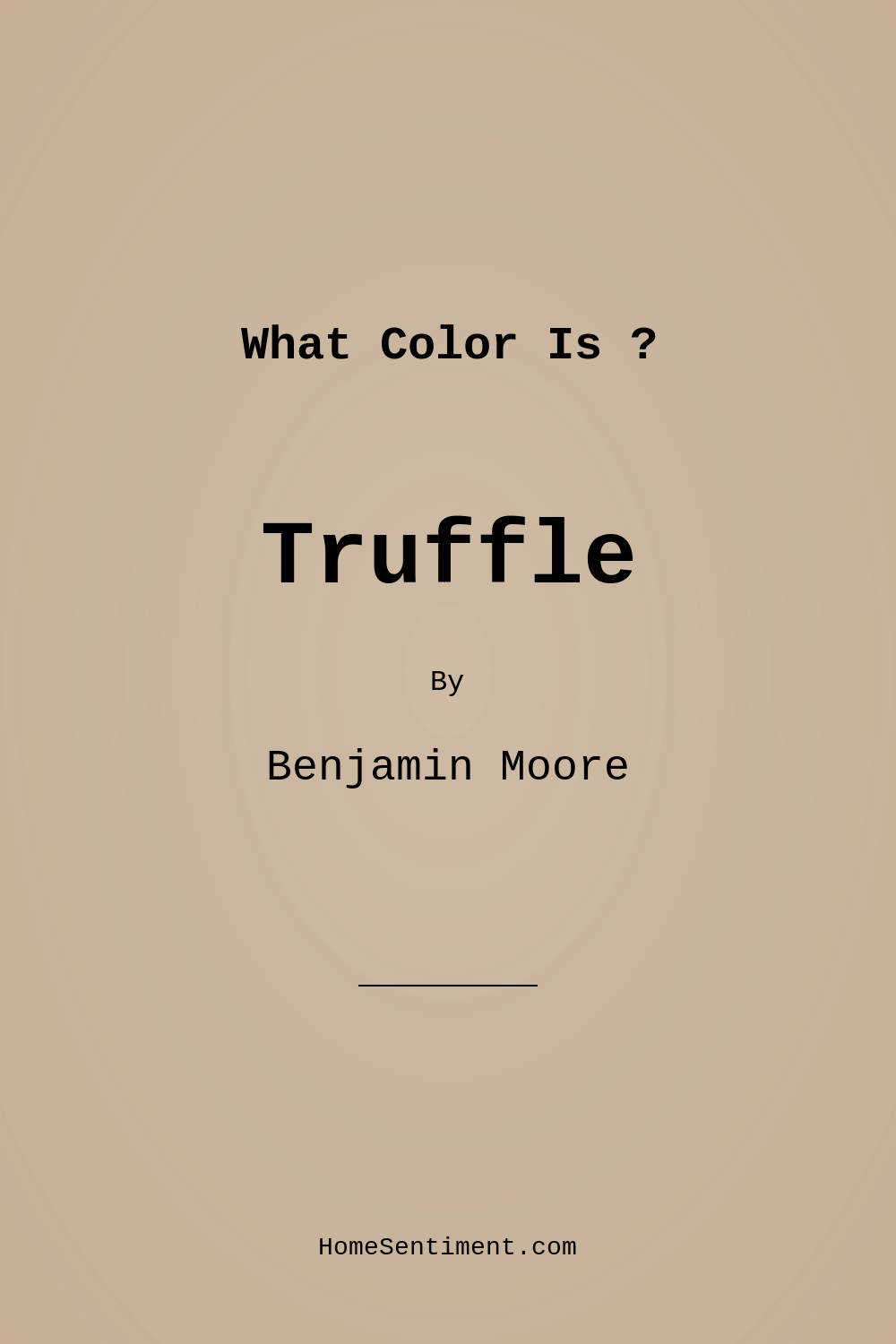 Truffle AF-130 by Benjamin Moore