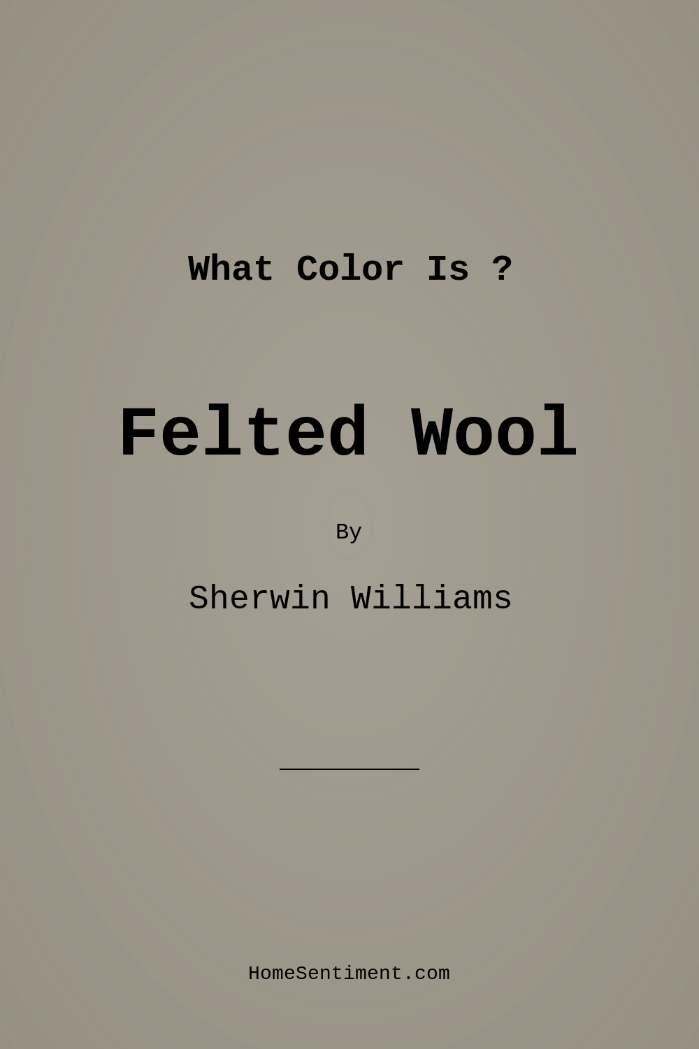 Felted Wool SW 9171 by Sherwin Williams